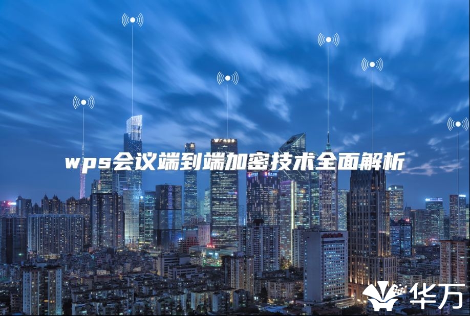 wps会议端到端加密技术全面解析